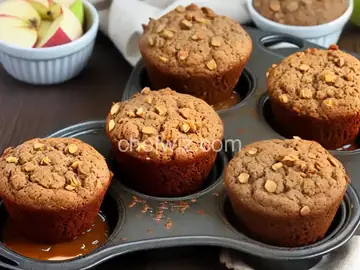 Low Fat Apple Bran Muffins
