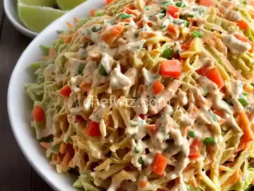 Lower-Fat Coleslaw