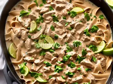 Lowfat Turkey Stroganoff