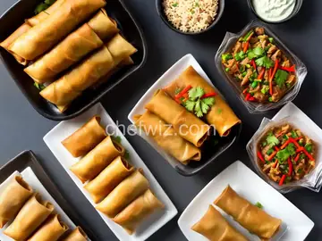 Lumpia - Filipino Shrimp and Pork Egg Rolls