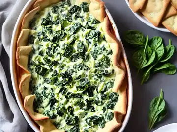 Luscious Spinach Artichoke Dip