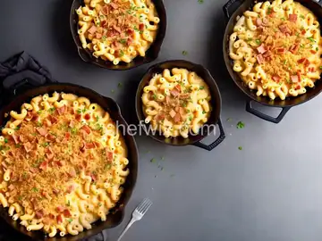 Mac 'N Cheese with Bacon and Cheese