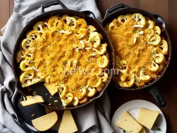 Mac-n-Smoked Gouda with Cauliflower
