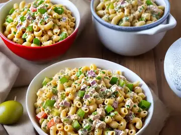 Macaroni Salad with Pickles