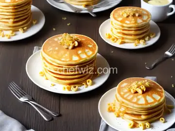 Macaroni and Cheese Pancakes