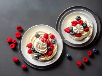Macerated Berries With Vanilla Cream