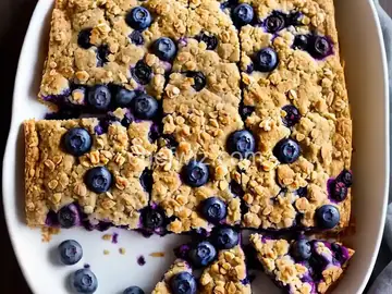 Made from Scratch Blueberry Flapjacks