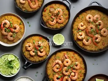 Madhur Jaffrey's Shrimp Biryani Recipe