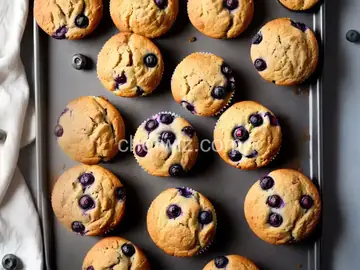 Make-Ahead Blueberry-Cinnamon Muffins