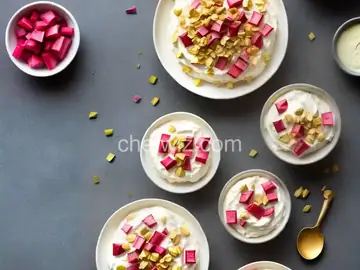 Make-Ahead Rhubarb Yogurt Parfaits