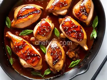 Malt Vinegar-Glazed Chicken