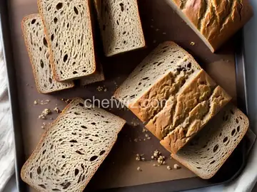 Malted Barley Dark Rye Sandwich Loaf Recipe | Bread Baking