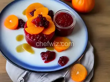 Mandarin Blue Cherry Jam