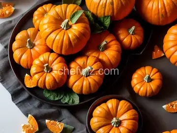 Mandarin Pumpkins (Healthy Halloween Snack)