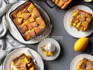 Mango Bread Pudding
