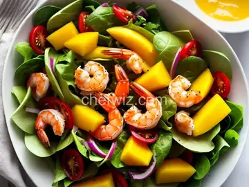 Mango Shrimp Salad