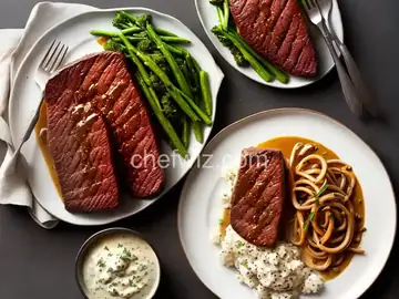 Manhattan Filet with Pan Sauce Bordelaise