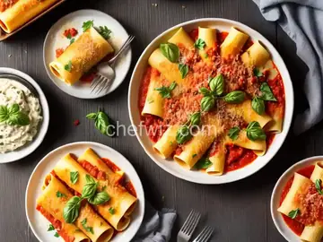 Manicotti with Italian Sausage