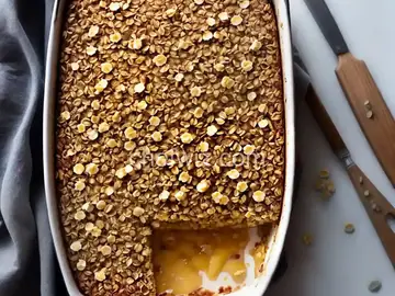 Maple-Banana Baked Oatmeal Recipe