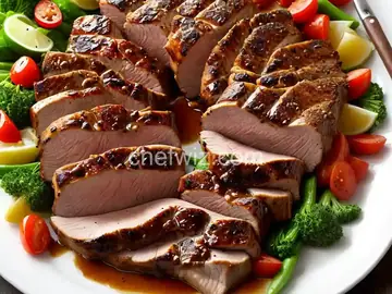 Maple-Garlic Marinated Pork Tenderloin
