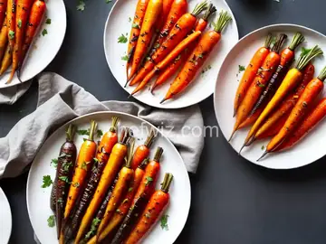 Maple-Glazed Grilled Carrots