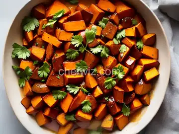 Maple-Glazed Sweet Potatoes and Apples