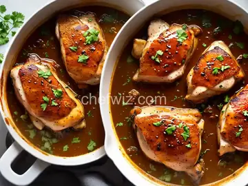 Maple-Mustard Chicken Thighs