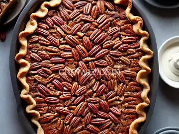 Maple Pecan Pie a la Mode