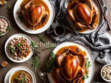 Maple Roast Turkey and Gravy