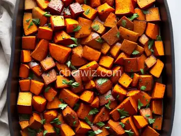 Maple Roasted Sweet Potatoes