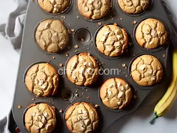 Maple-Sweetened Banana Muffins