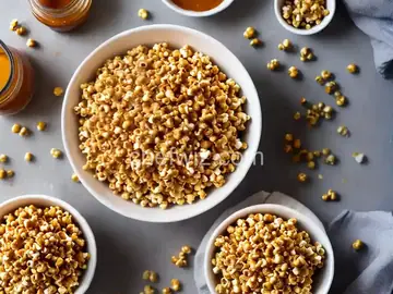 Maple and Honey Caramel Corn