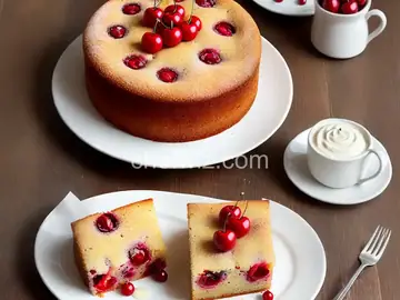 Maraschino Cherry Nut Cake