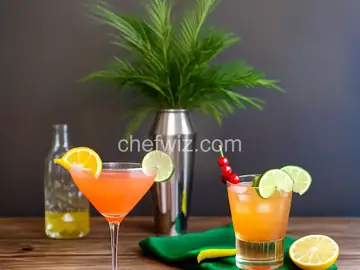 Mardi Gras Cocktail
