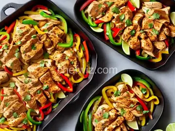 Margarita Chicken Fajitas