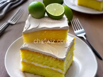 Margarita Poke Cake