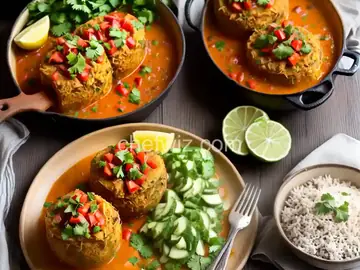 Margarita's Creole Chicken-Stuffed Mofongo