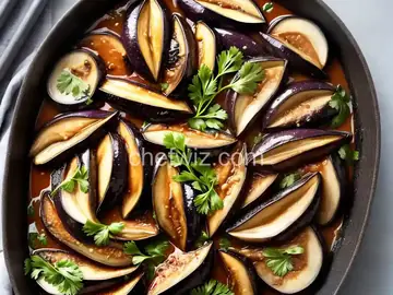 Marinated Eggplant Slices