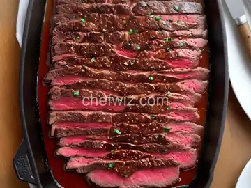 Marinated Flat Iron Steak