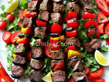 Marinated Grilled Lamb Kabobs