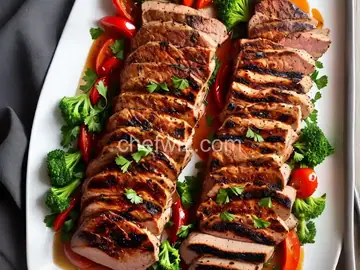 Marinated Grilled Pork Tenderloin