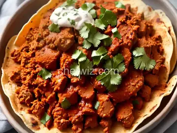 Marinated Hot Pork: Carne Adovada Tacos