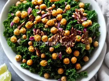 Marinated Kale and Chickpea Salad With Sumac Onions Recipe