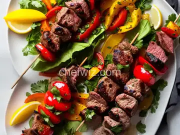 Marinated Lamb Kebabs