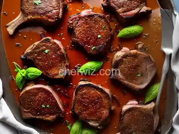 Marinated Lamb Shoulder Chops