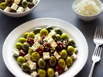 Marinated Olives and Feta