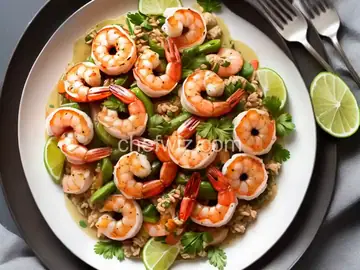 Marinated Shrimp with Champagne Beurre Blanc