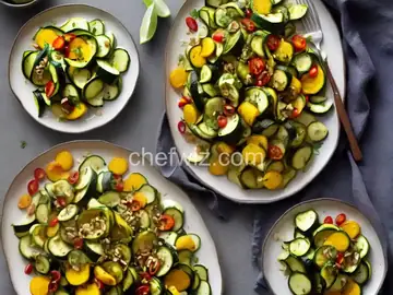 Marinated Zucchini and Summer Squash