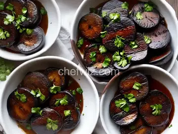 Marinated and Grilled Portobello Mushrooms