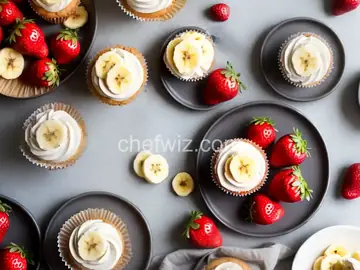 Marissa's Gluten-Free Strawberry-Banana Coconut Cupcakes